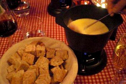 geneva edelweiss hotel fondue cheese restaurant
